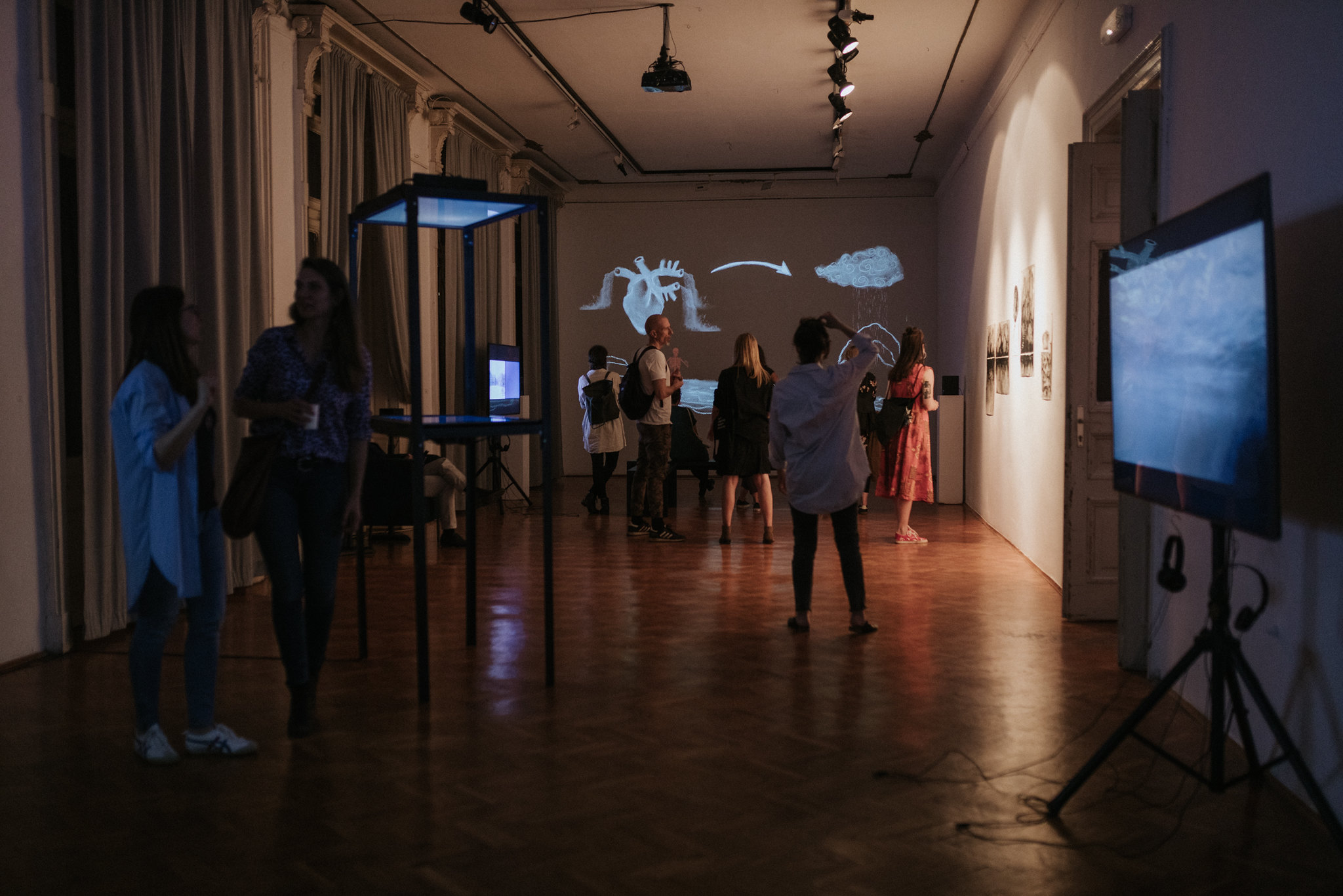 Galerija Filodrammatica – izložba Water Cycles, foto Tanja Kanazir