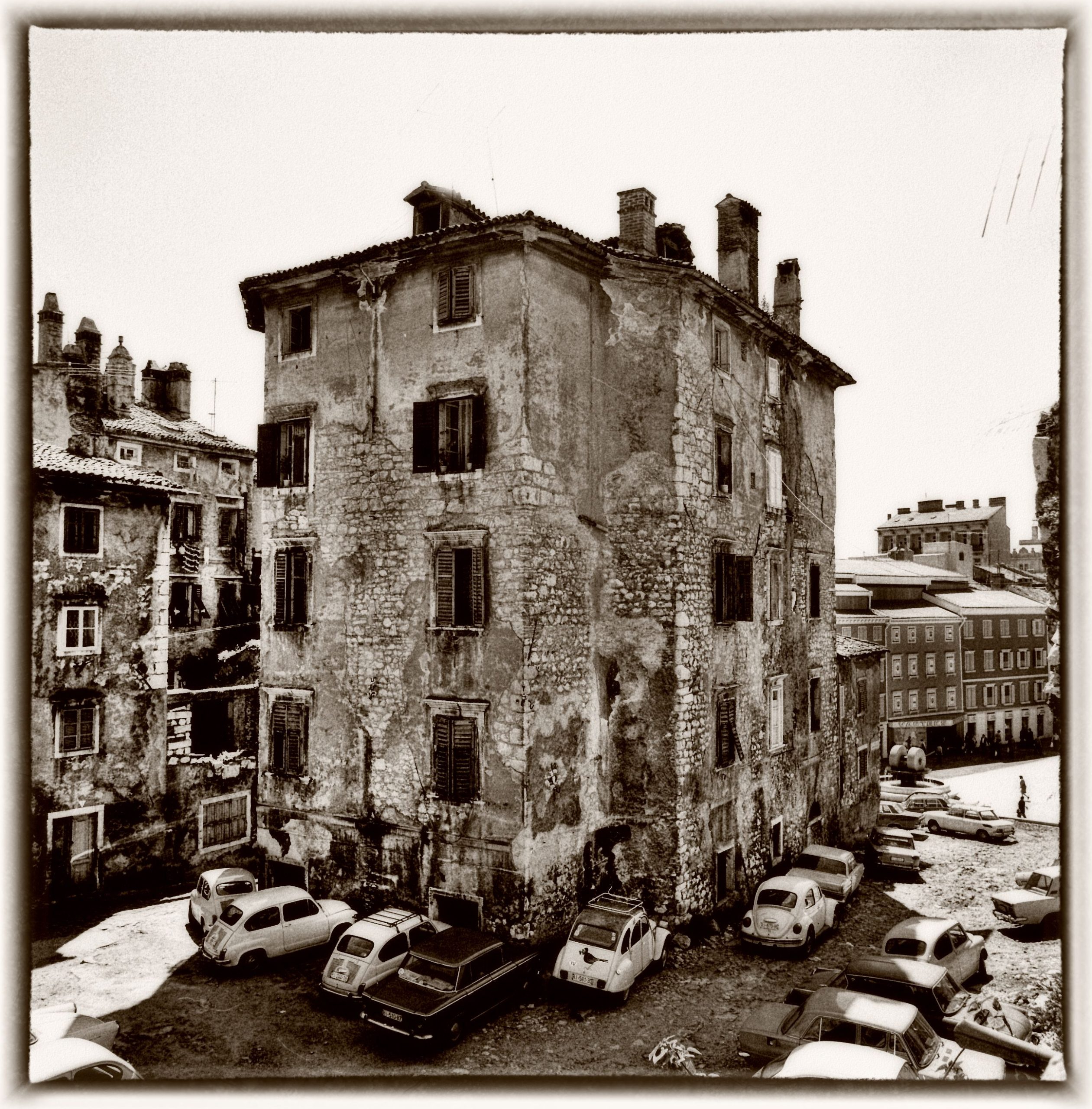 Istog Žorž_Pogled na Koblerov trg 1972