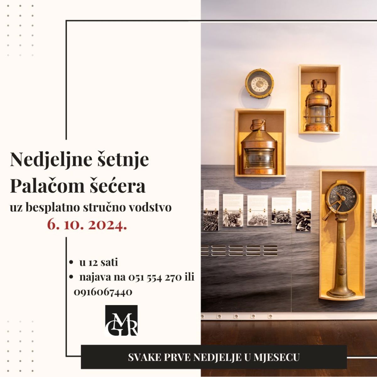 Nedjeljne šetnje Palačom šećera