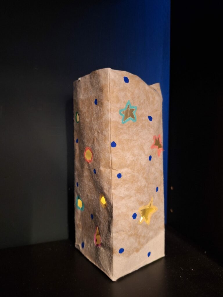 Obiteljska škrabaonica: svjetlucavi lampioni